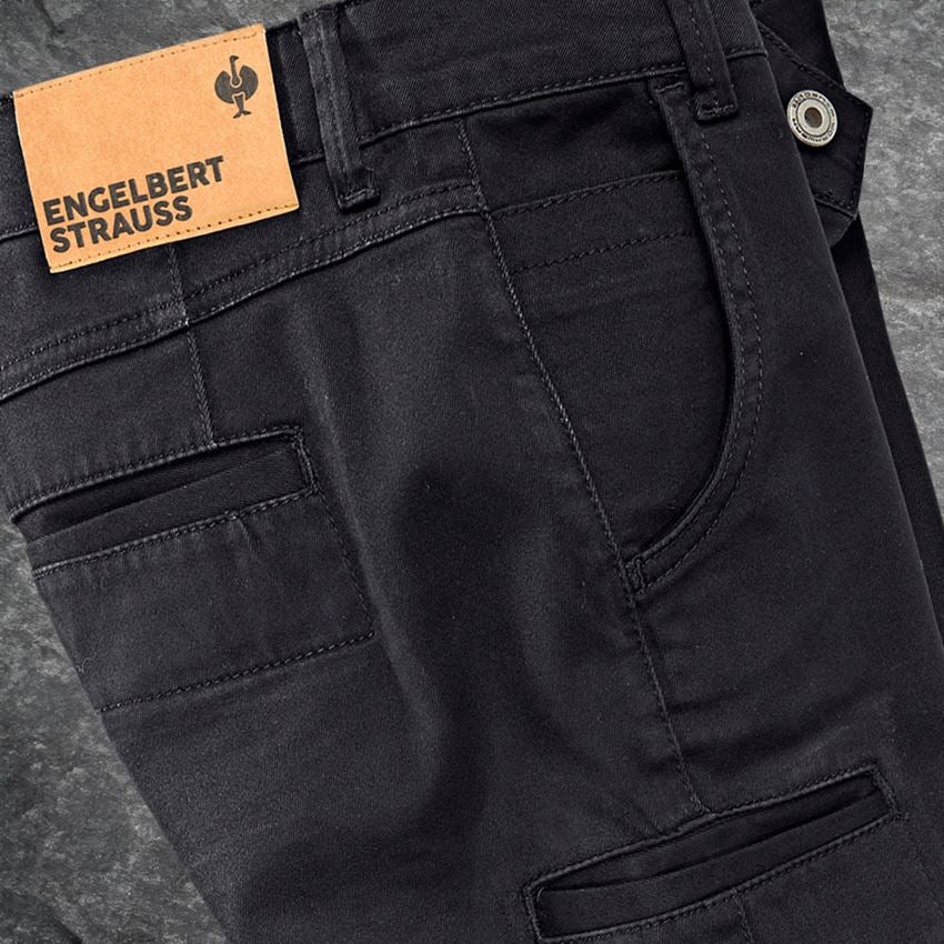 Hosen: e.s. Berufshose Chino, Herren + schwarz 2