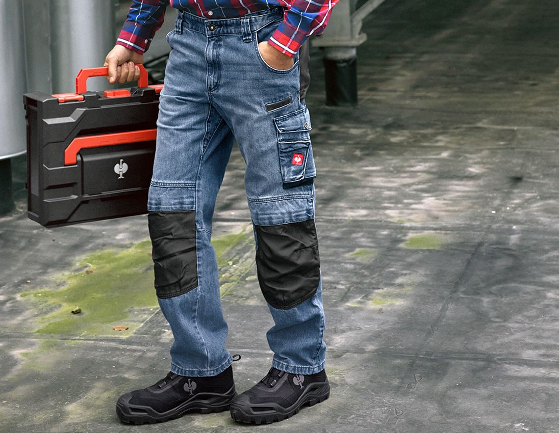 Pantalons de travail: Jeans e.s.motion denim + stonewashed 1