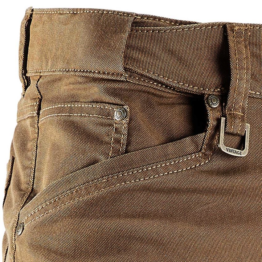 Pantalons de travail: Short cargo e.s.vintage + sépia 2
