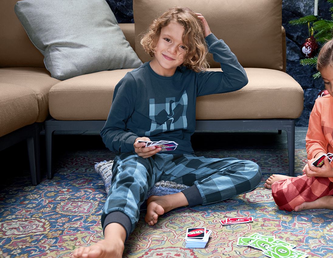 Cadeau-ideeën: e.s. Pyjama broek, kinderen + schaduwblau/voorjaarsblauw 1