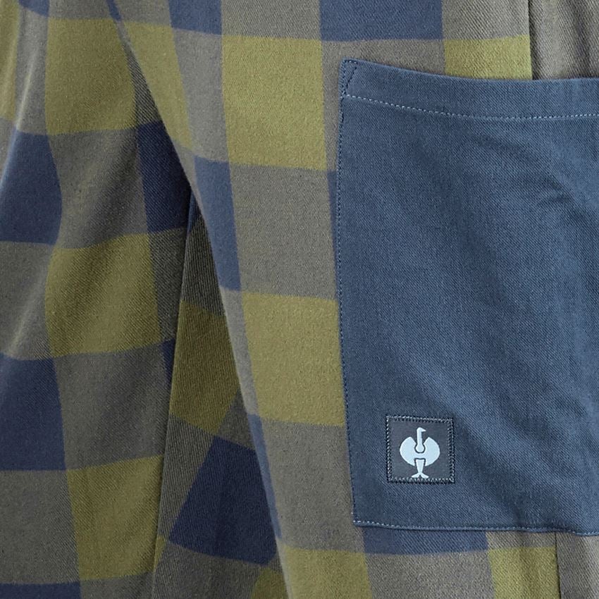 Accessoires: e.s. Pyjama Pantalon + vert montagne/bleu oxyde 2