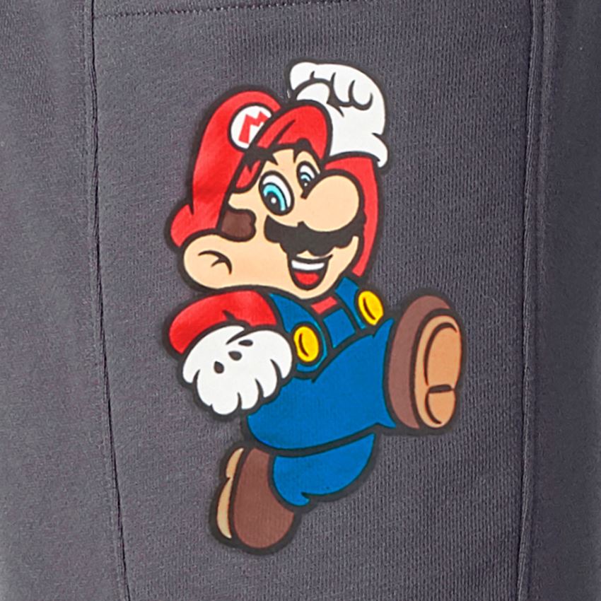 Kleding: Super Mario Sweat short + antraciet 2