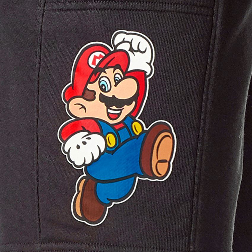 Accessoires: Super Mario Sweat short + zwart 2