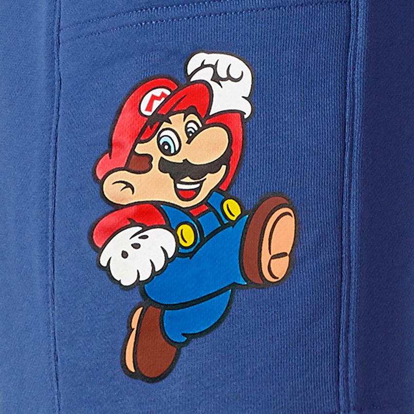 Kleding: Super Mario Sweat short + alkalisch blauw 2