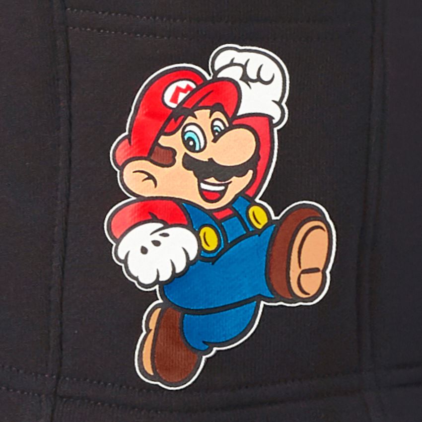 Accessoires: Super Mario Sweat short, kinderen + zwart 2