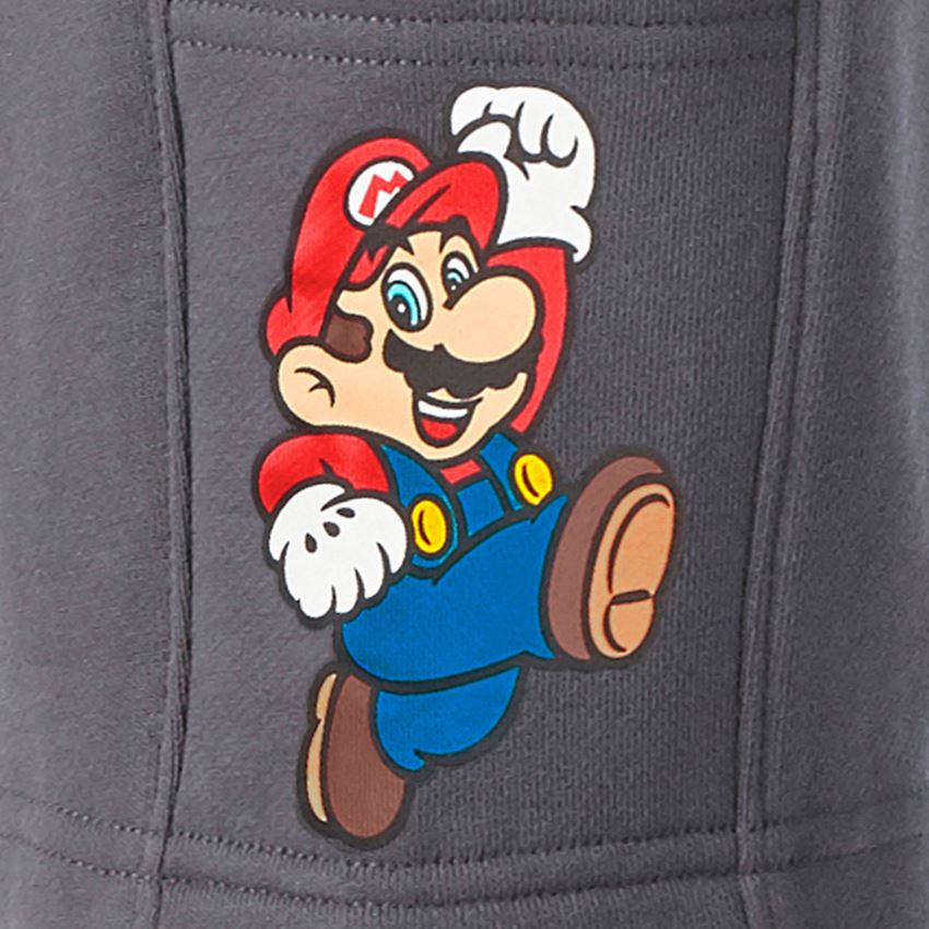 Kleding: Super Mario Sweat short, kinderen + antraciet 2