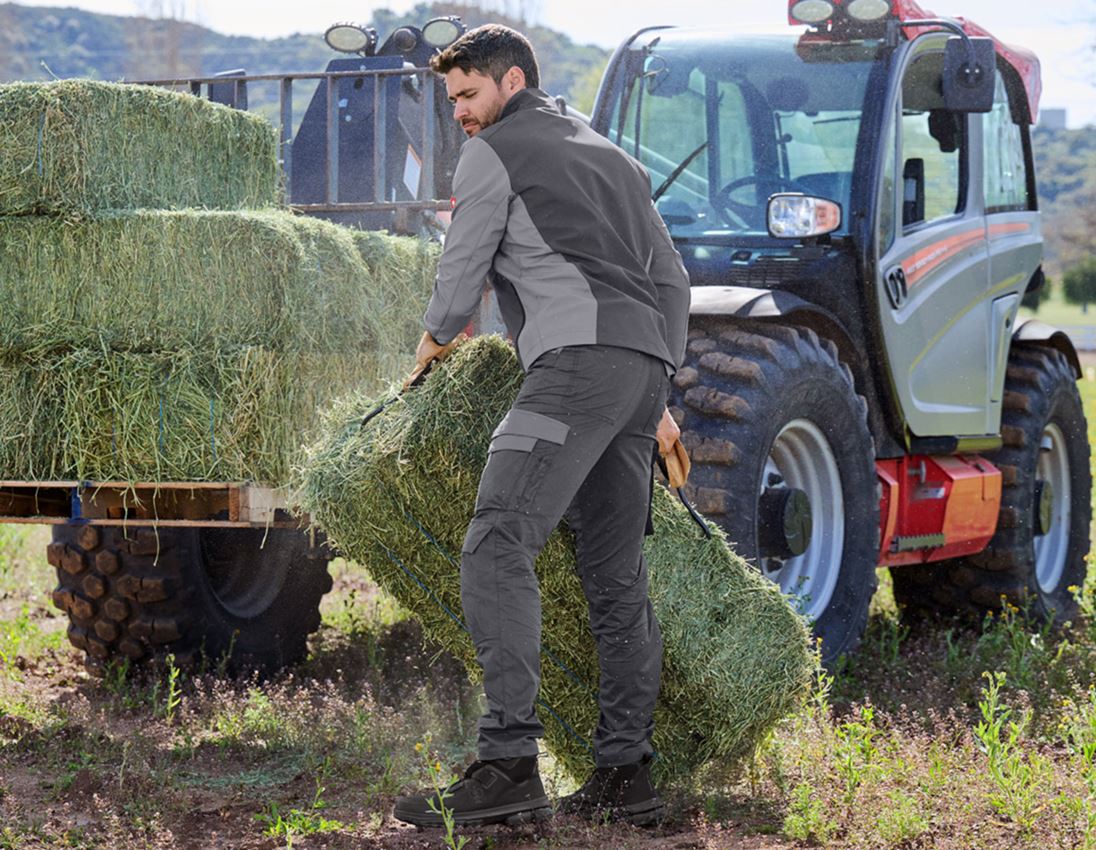 Werkbroeken: Werkbroek e.s.trail pure + carbongrijs/bazaltgrijs 2