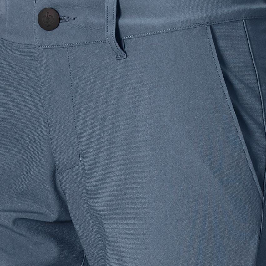 Pantalons de travail: Pantalon de travail Chino e.s.work&travel, femmes + bleu fer 2