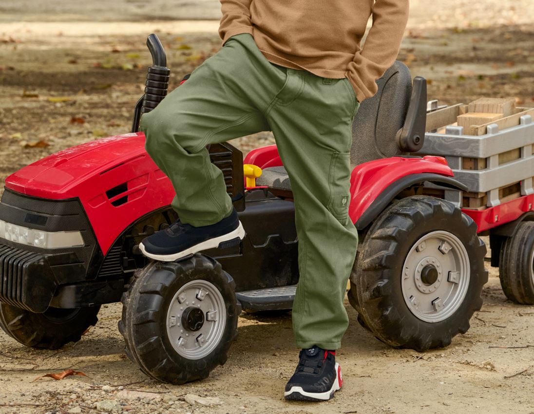 Broeken: Broek e.s.iconic, kinderen + berggroen 1