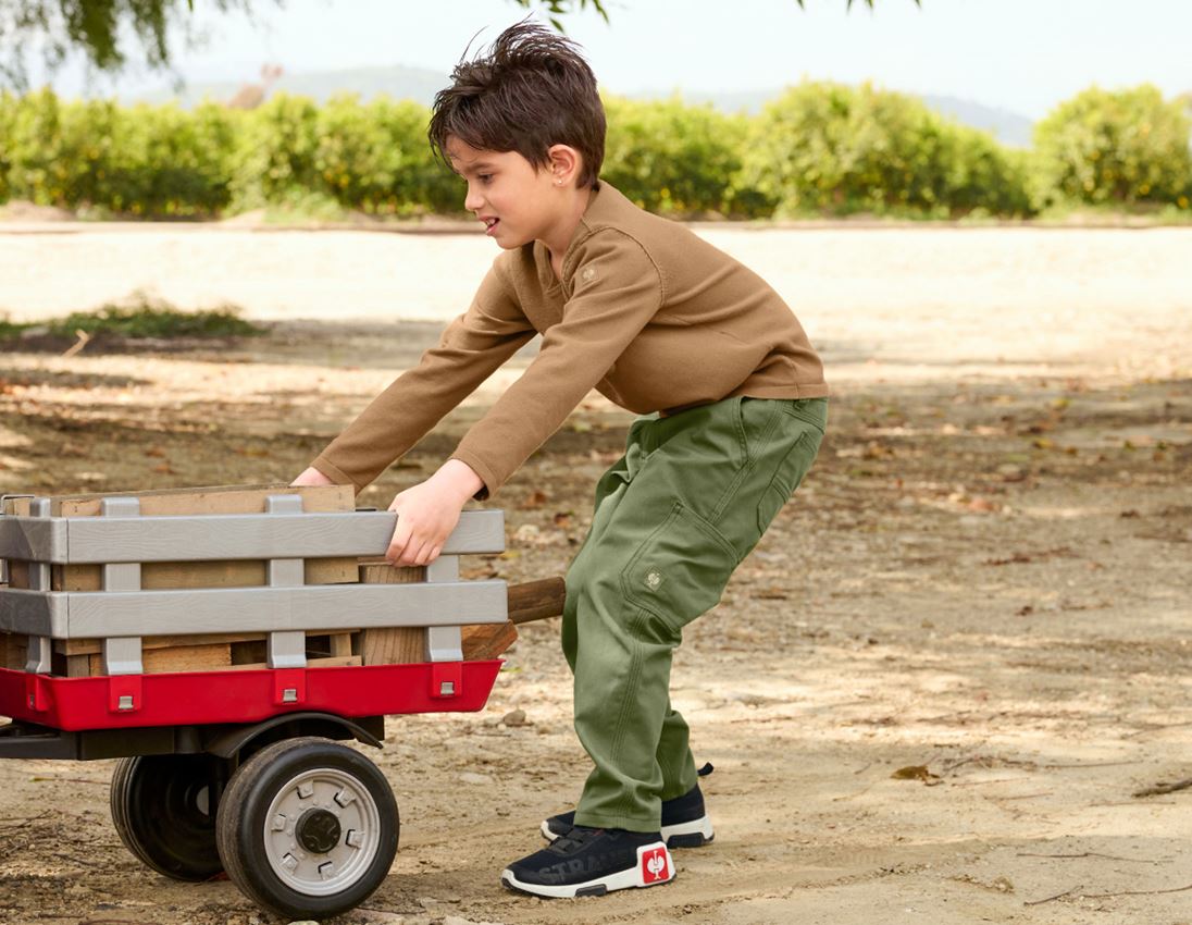 Broeken: Broek e.s.iconic, kinderen + berggroen 5