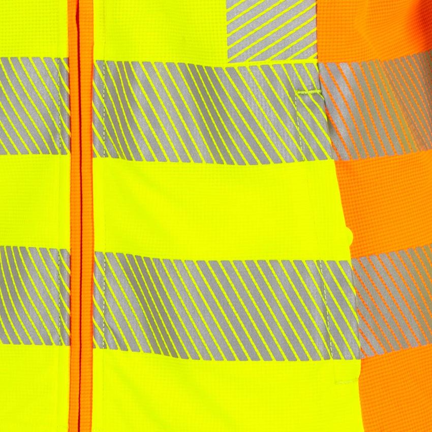 Vestes de travail: Veste à capuche fonct. Signalis.e.s.motion 2020, f + jaune fluo/orange fluo 2