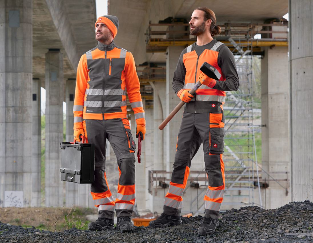 Thèmes: Gilet de signalisation e.s.motion 24/7 + orange fluo/anthracite 3