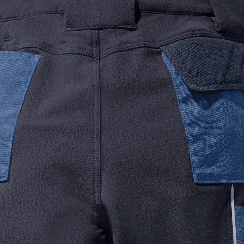 Pantalons de travail: Fonct. pantalon Cargo e.s.dynashield, femmes + cobalt/pacifique 2