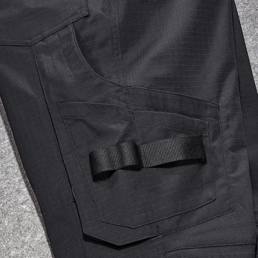 Thèmes: Pantalon à taille élast. e.s.concrete solid femmes + noir 2