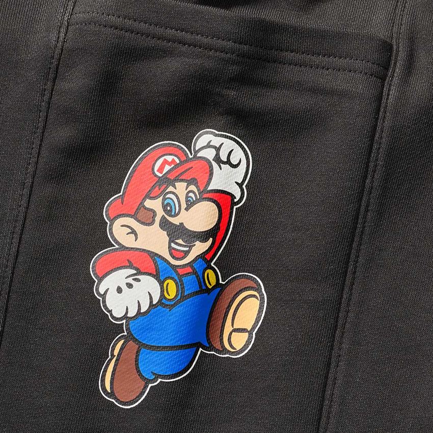 Accessoires: Super Mario Pantalon sweat, hommes + noir 2