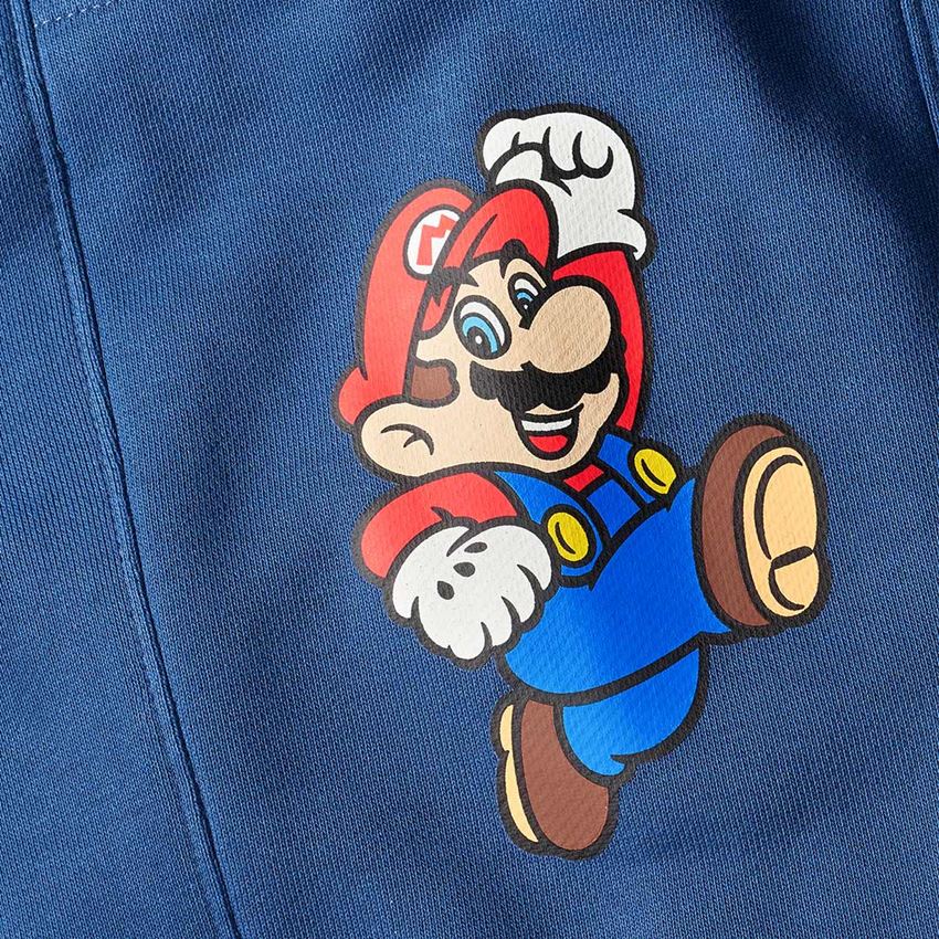 Samenwerkingen: Super Mario sweatpants, dames + alkalisch blauw 2