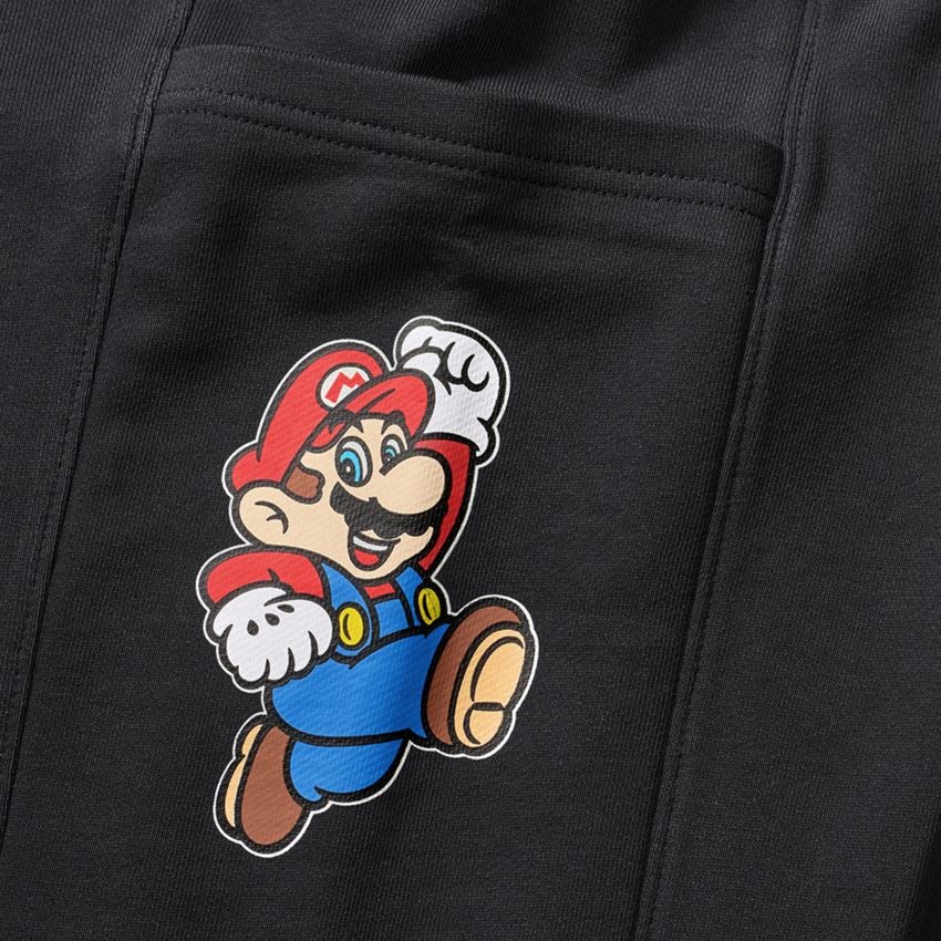 Accessoires: Super Mario sweatpants, kids + zwart 2