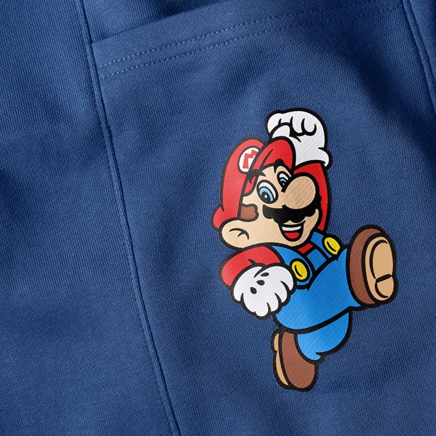 Accessoires: Super Mario sweatpants, kids + alkalisch blauw 2