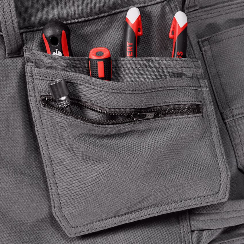 Hosen: Worker-Bundhose e.s.iconic tool-pouch + carbongrau 2