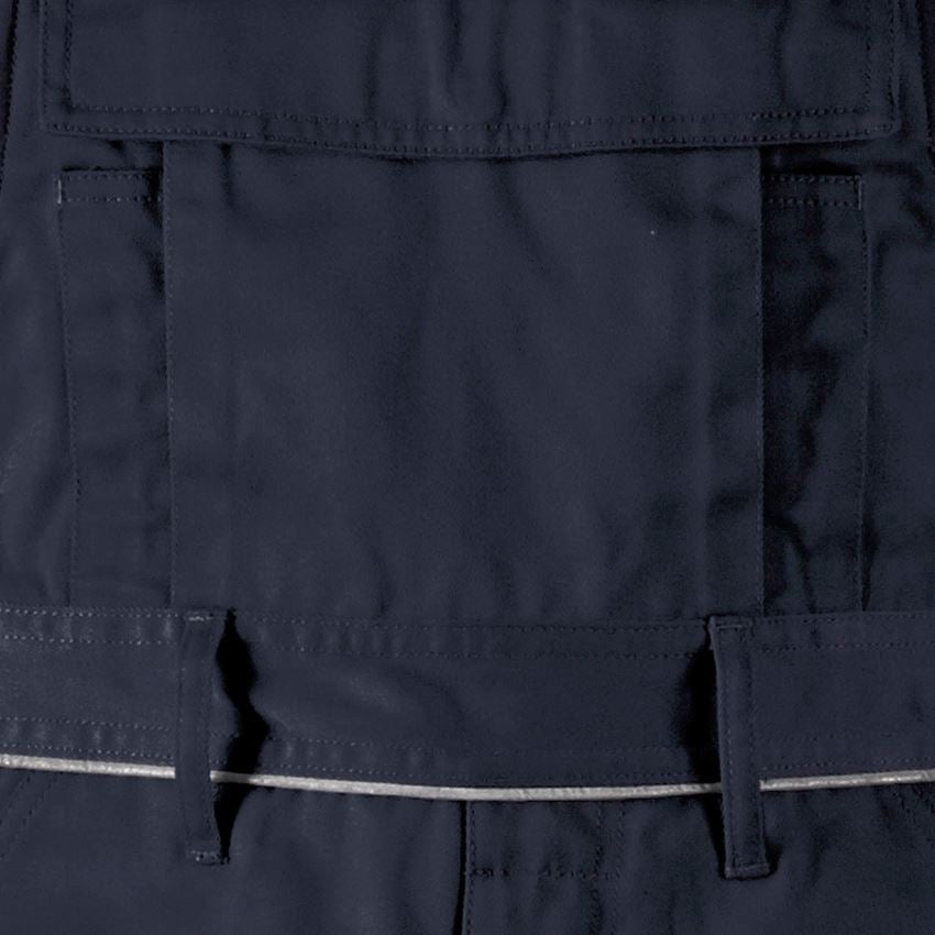 Pantalons de travail: Salopette e.s.classic + bleu foncé 2