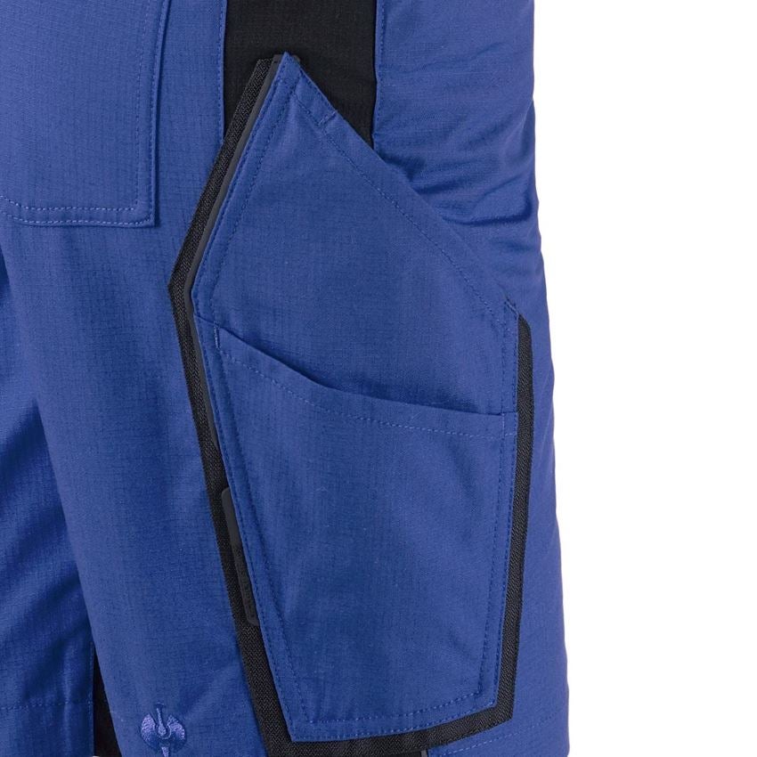 Pantalons de travail: Short e.s.vision, femmes + bleu royal/noir 2