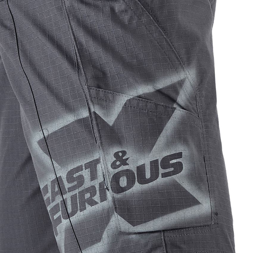 FAST & FURIOUS X STRAUSS: FAST & FURIOUS X motion work shorts + anthracite 2
