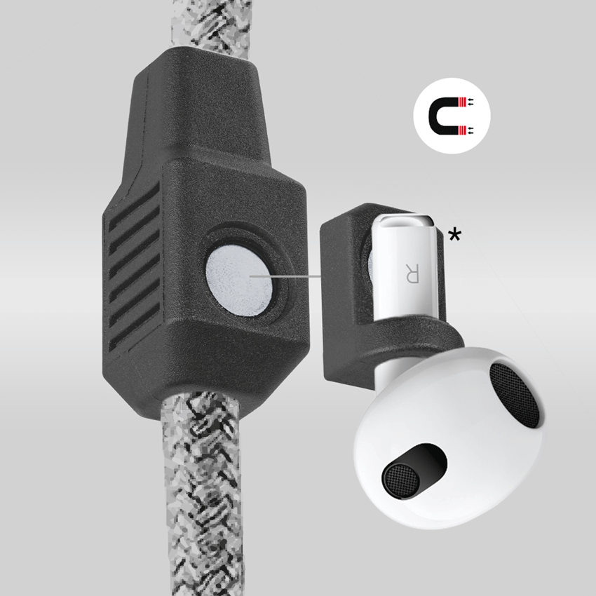 Accessoires: e.s. Support pour ear pod + noir 2