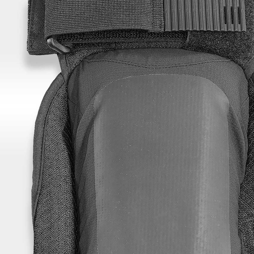 Protection du genou: Poche pour protège-genoux e.s. Pro-Comfort, rough + noir/noir 2