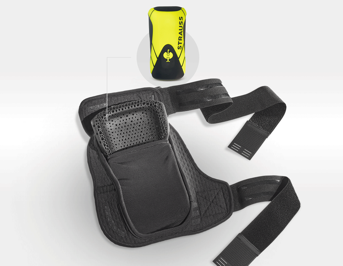 Kniebescherming: SET: e.s. Knee Pad + zakken Pro-Comfort, rough 1