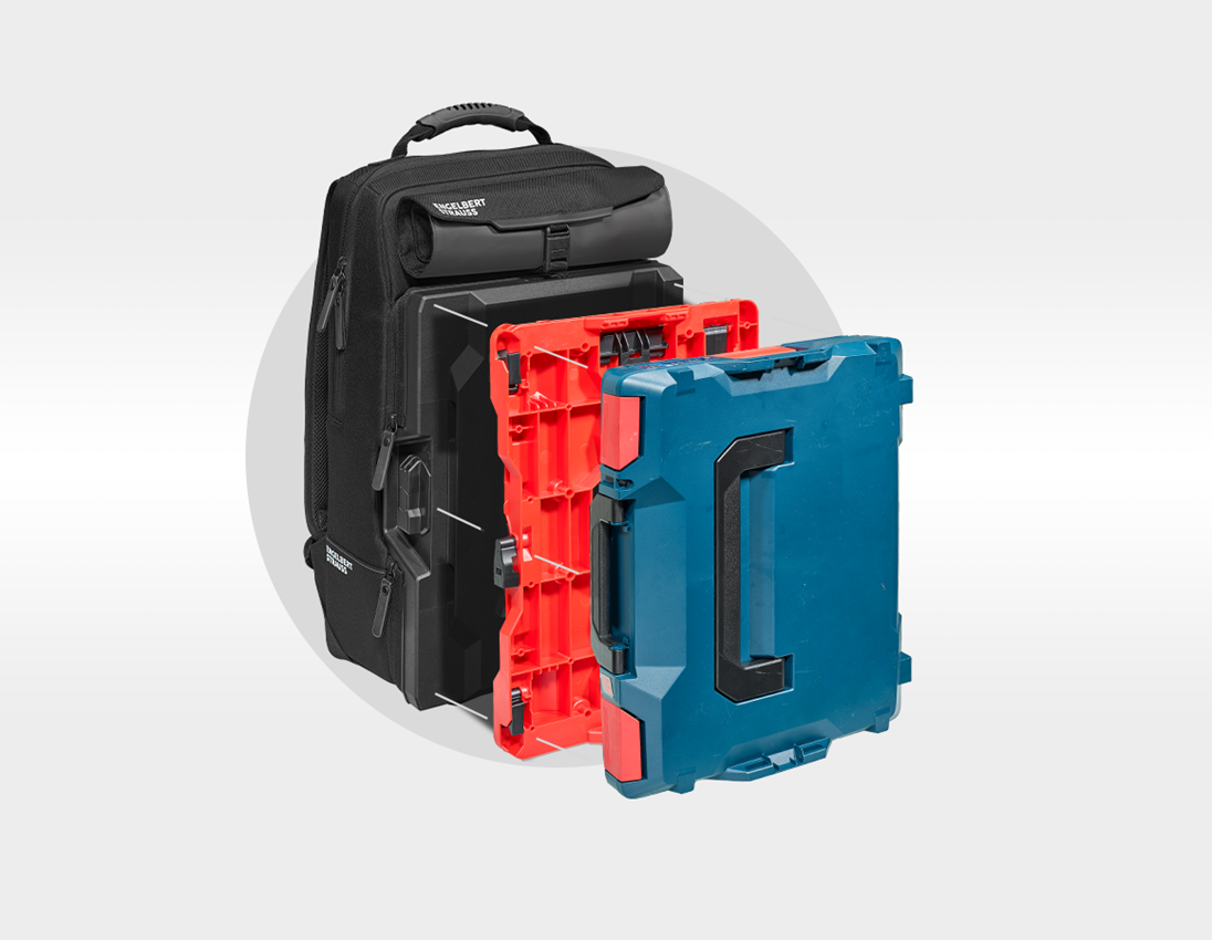 STRAUSSbox Systeem: STRAUSSbox Hybrid adapterplaat + rood/zwart 5