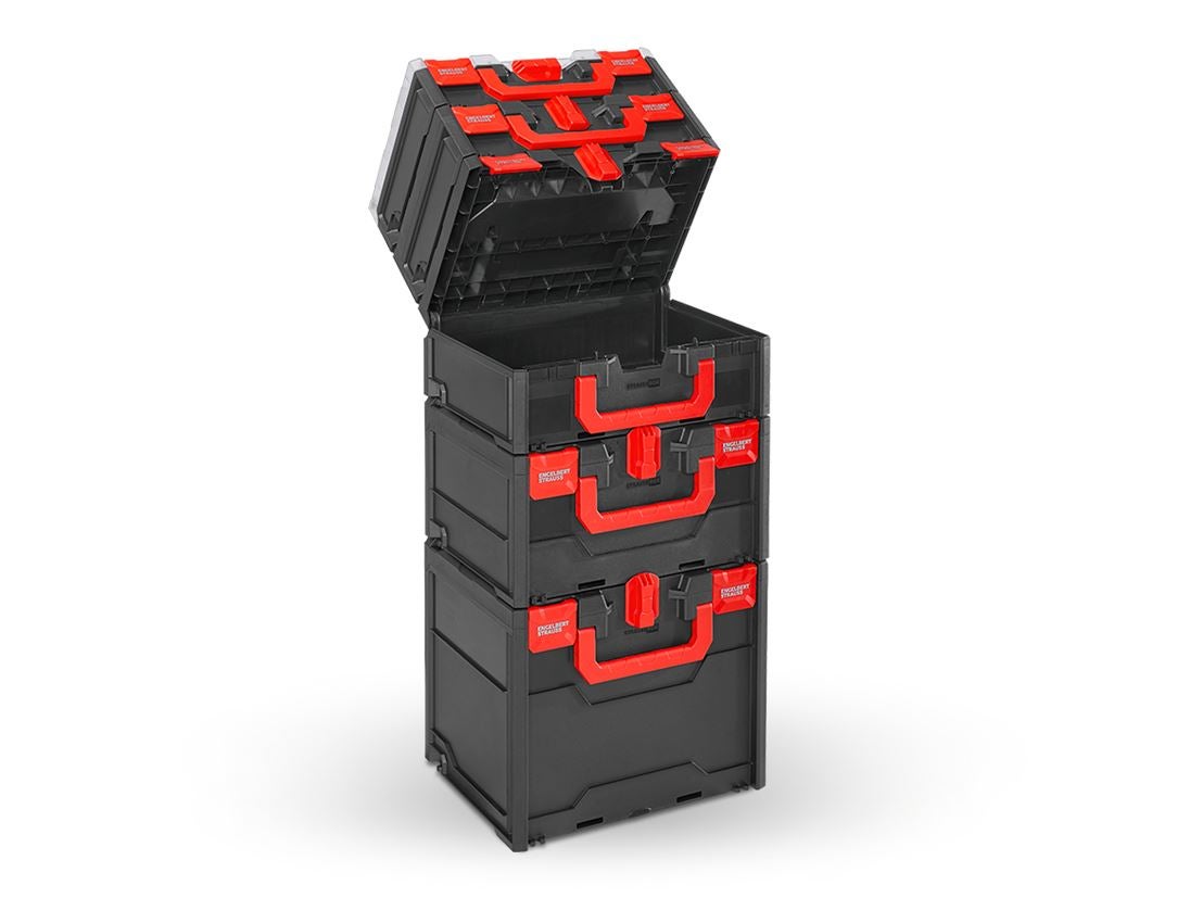 STRAUSSbox Systeem: STRAUSSbox 340 midi + zwart/rood 3