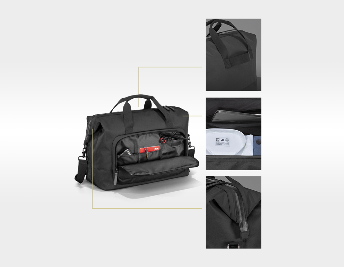 Onderwerpen: Duffle bag-reistas e.s.work&travel + zwart 4