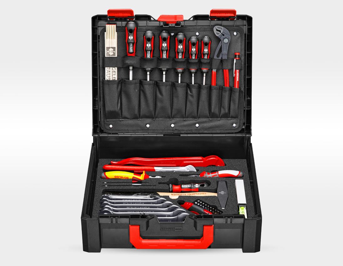 Outils: Jeu d'outils STRAUSSbox Installation pro 1/4"+1/2"