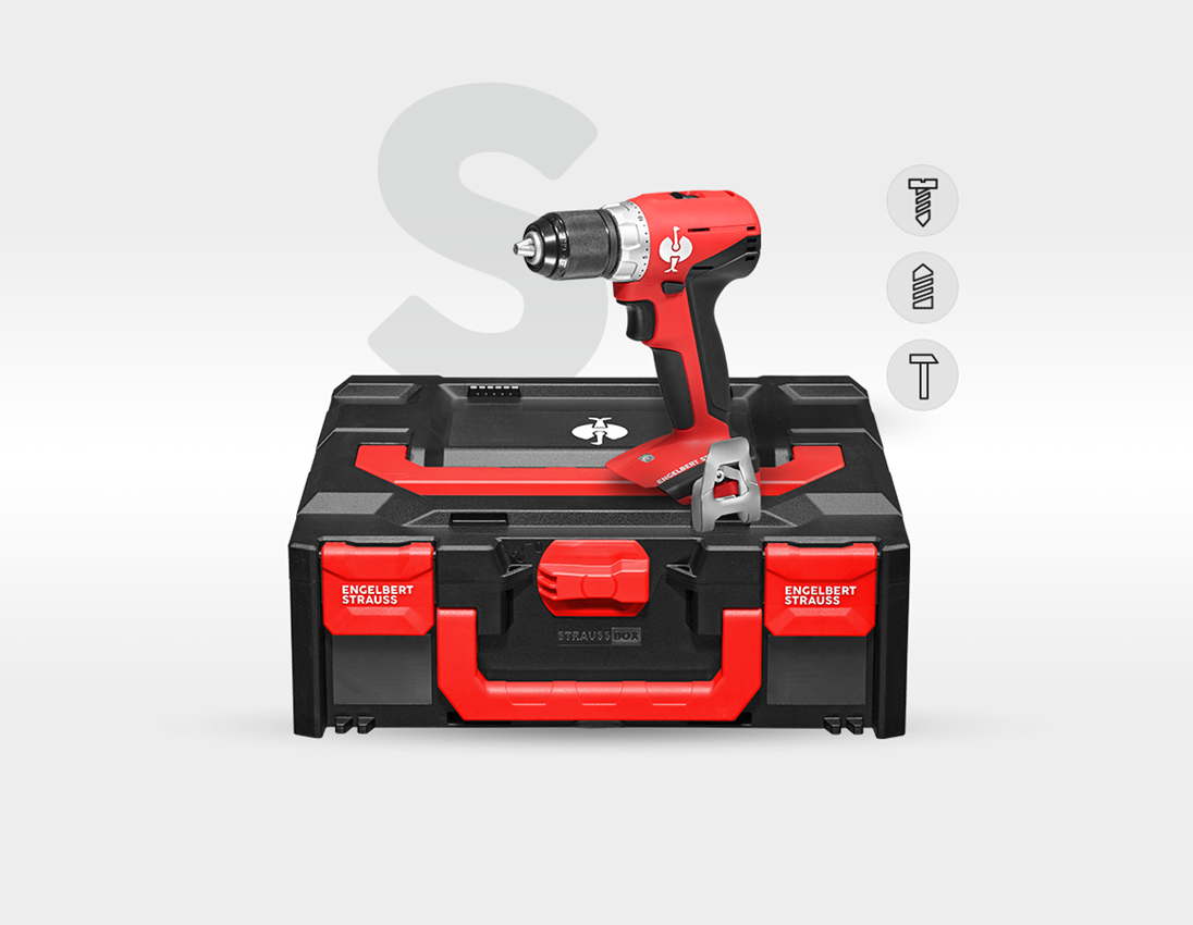 Système STRAUSSbox: Pack combiné Metabo 18,0 V IX 2x 4,0 Ah + chargeur 7