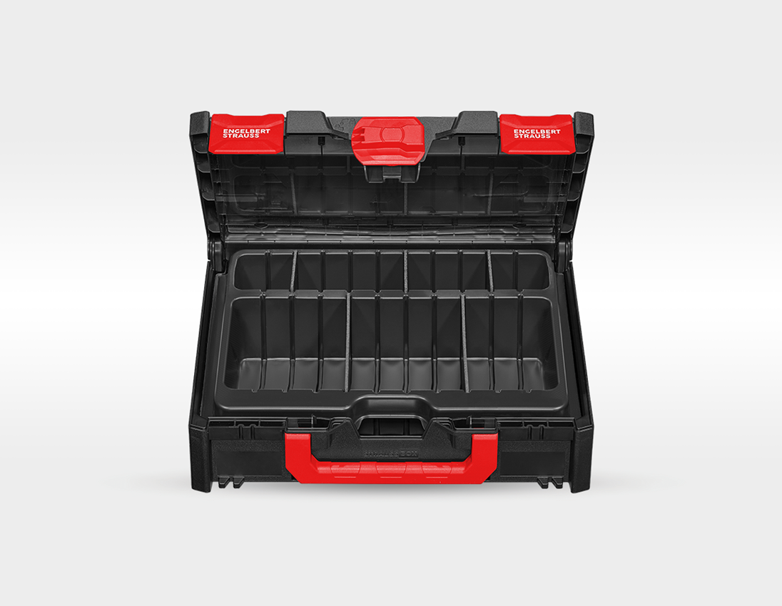 STRAUSSbox System: Werkzeug-Set + Multi Bohrschrauber + STRAUSSbox + schwarz 2