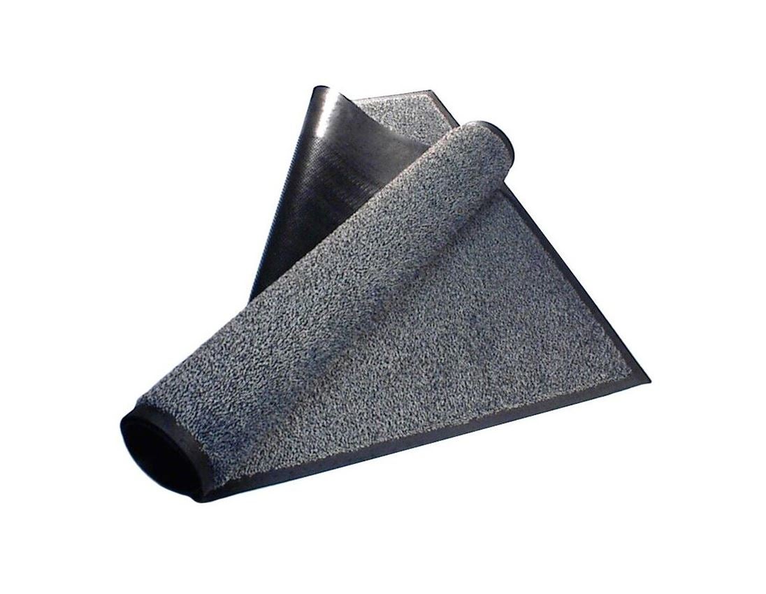 Tapis de sol: Tapis confort avec bord en caoutchouc + noir/gris clair 2