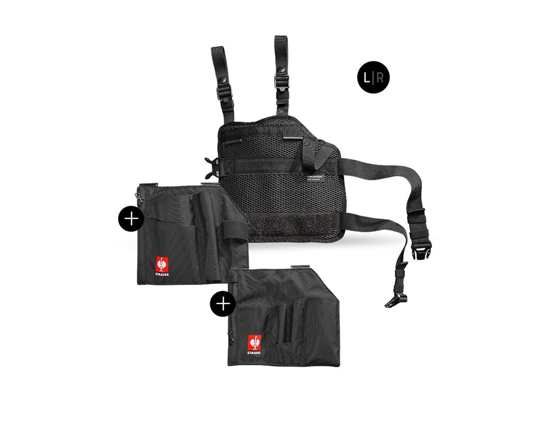 Accessoires: e.s. Lot de poches à outils Legpack + noir 2