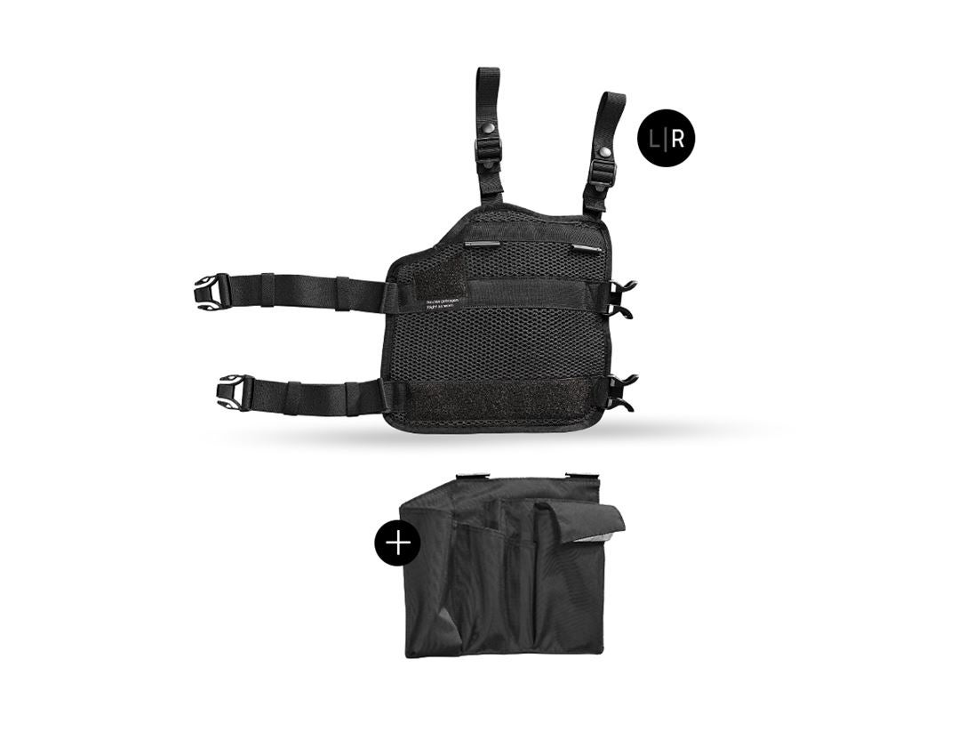 Accessoires: e.s. Lot de poches à outils Legpack + noir 3