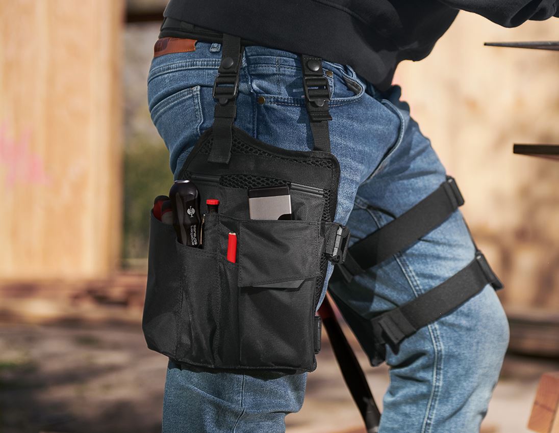 Accessoires: e.s. Lot de poches à outils Legpack + noir 1