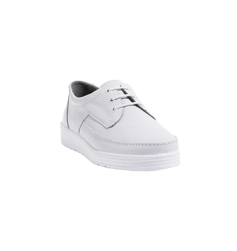 O1: ABEBA O2 Hommes Chaussures à lacets Kai + blanc 1