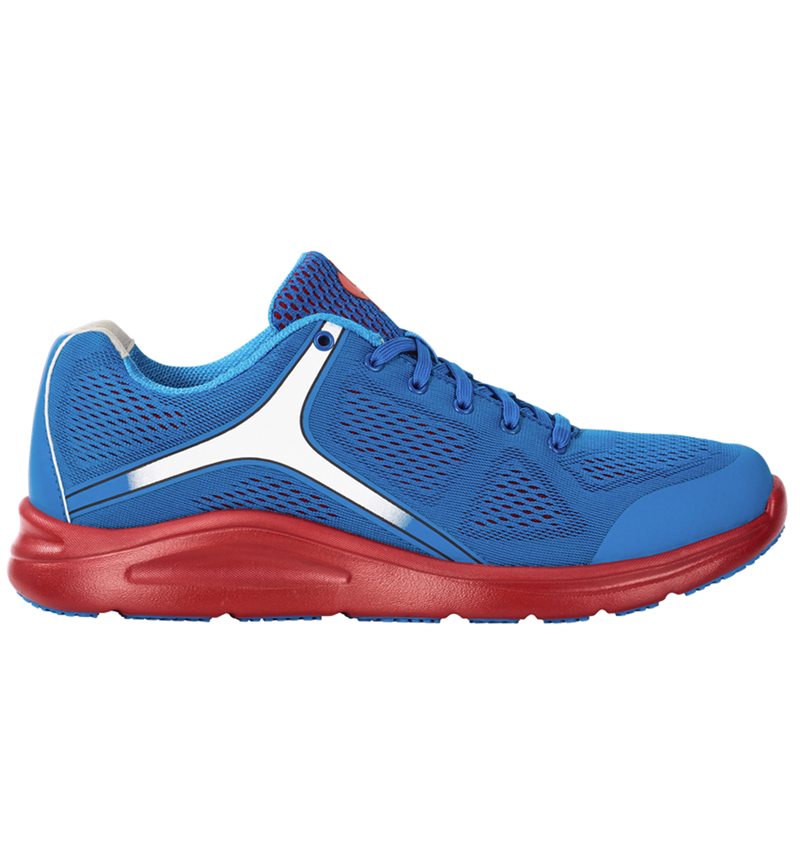 O1: e.s. O1 Chaussures professionnelles Asterope + bleu gentiane/rouge vif 2
