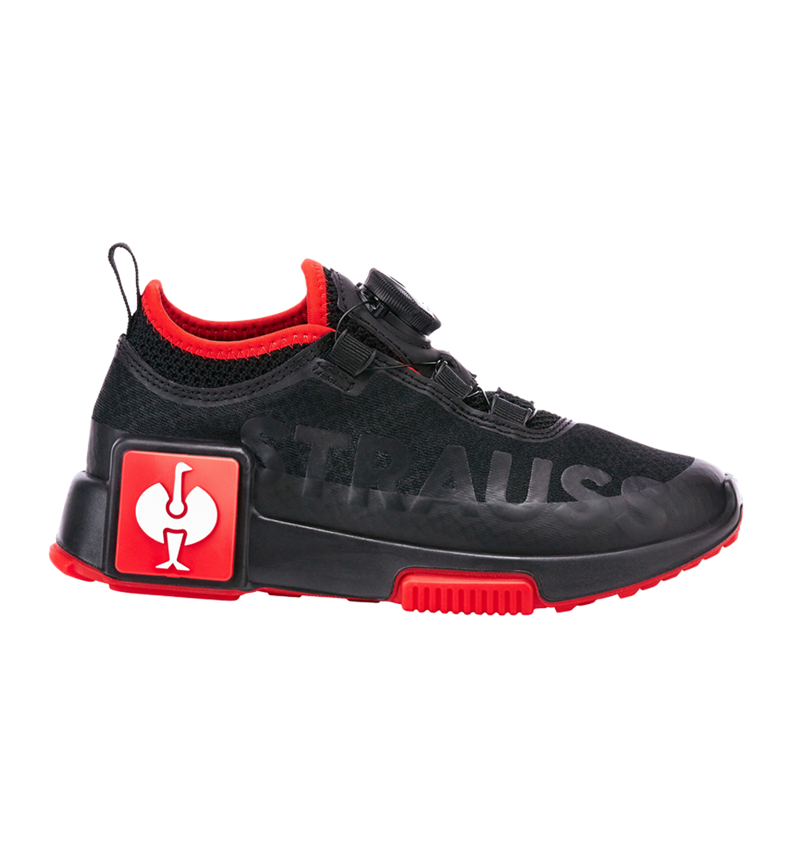 Chaussures: Chaussures Allround e.s. Etosha, enfants + noir/strauss rouge 2