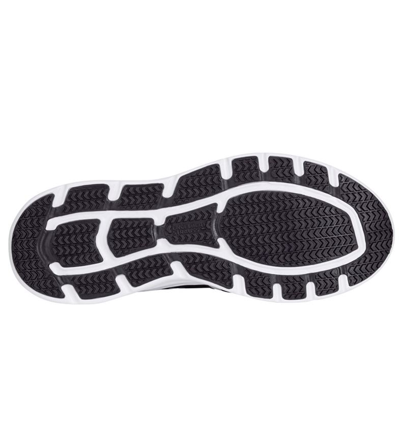 Schoenen: O1 Werkschoenen e.s. Antibes low + zwart/wit/strauss rood 6