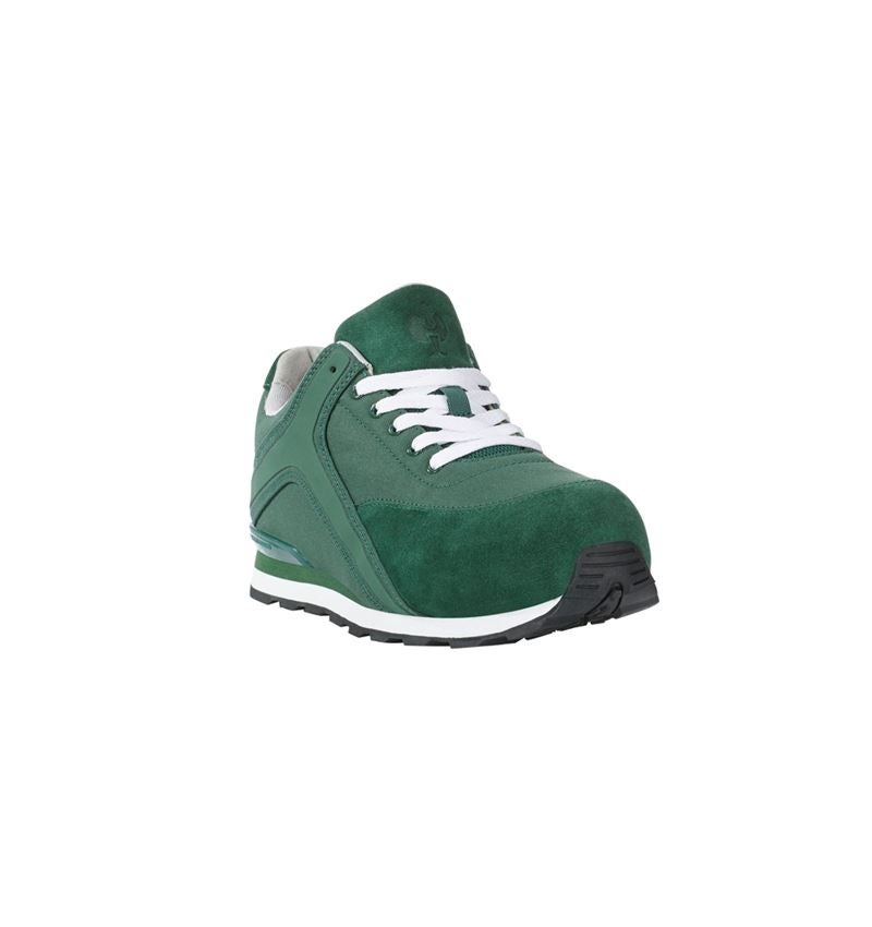 Gastro_Schuhe: e.s. S1P Sicherheitshalbschuhe Sutur + grün 3