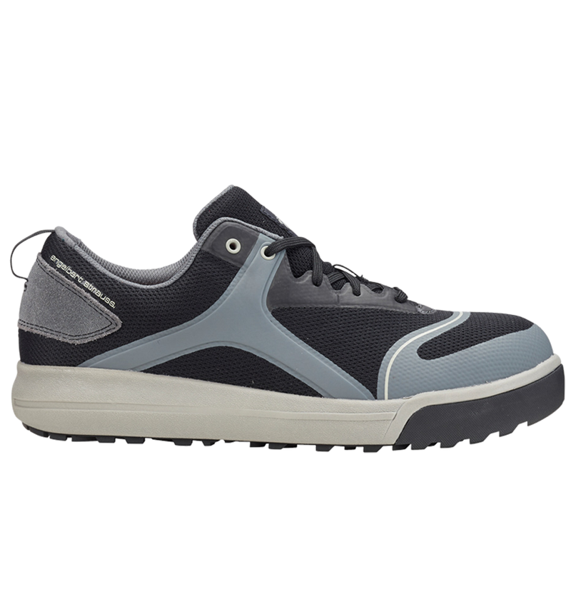 S1: e.s. S1 Halfhoge veiligheids- schoenen Vasegus low + zwart/antraciet 1