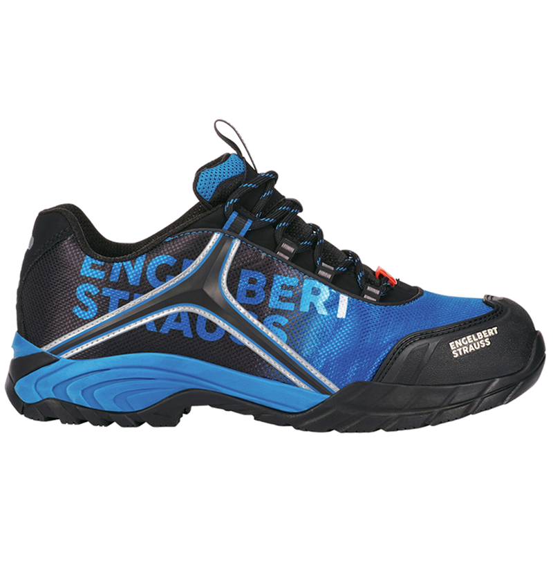 S1: e.s. S1 Chaussures basses de sécurité Merak + graphite/bleu gentiane 1