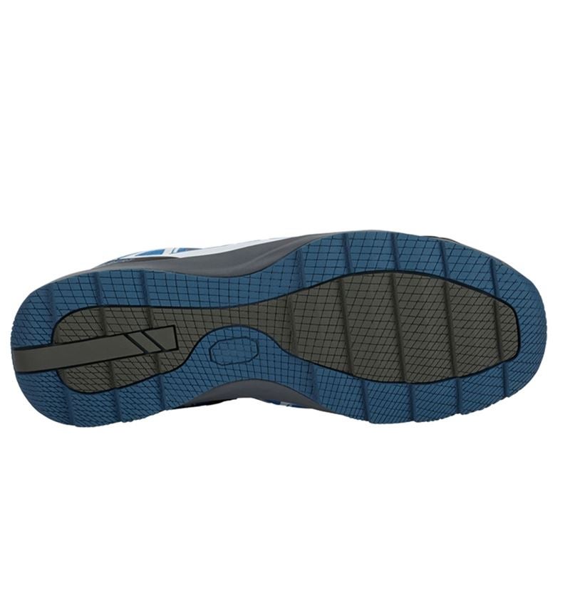 Gastro_Schuhe: S1 Sicherheitshalbschuhe e.s. Baham II low + kornblau/schwarz 4