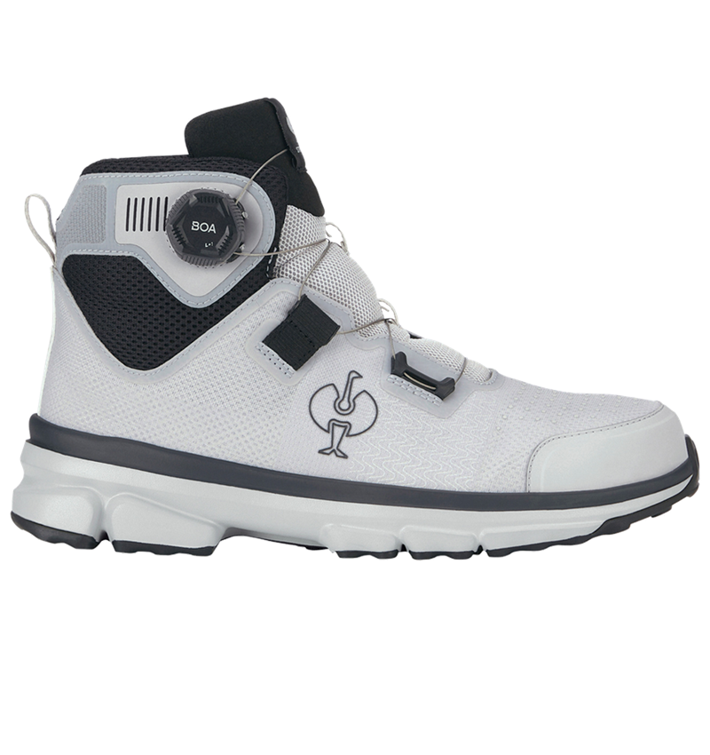 Chaussures: S1 Chaussures hautes sécurité e.s. Triest mid + argent 4