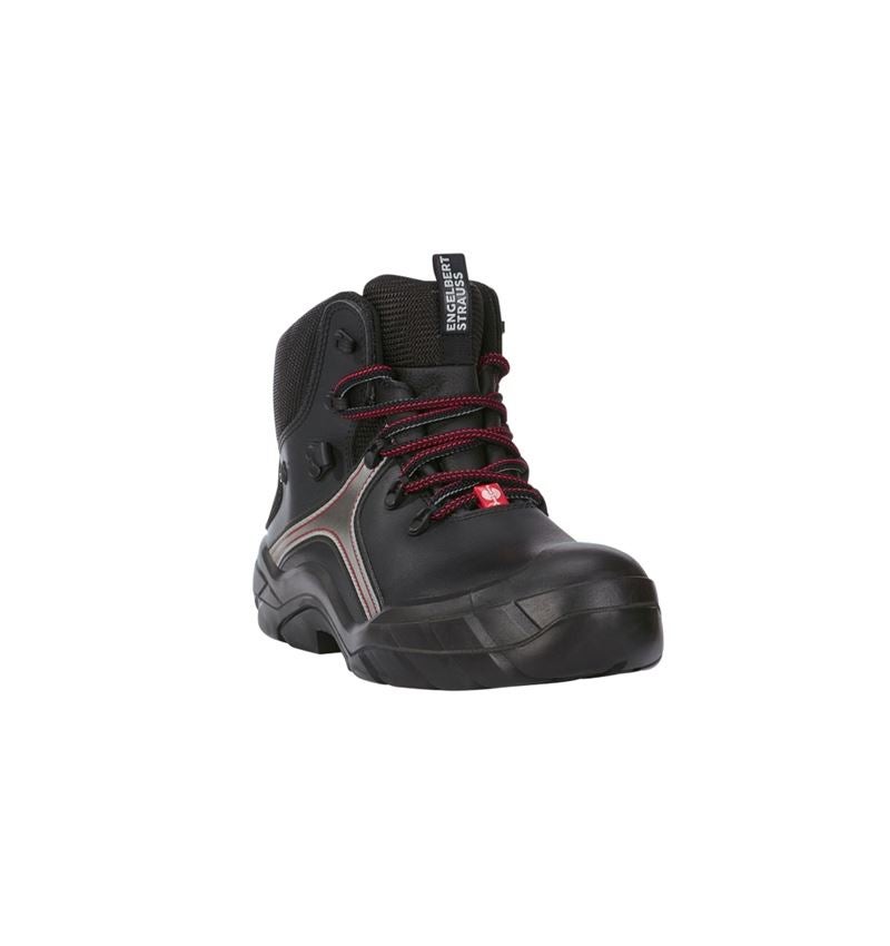 S3: S3 e.s. Chaussures de sécurité Avior + noir/rouge 3