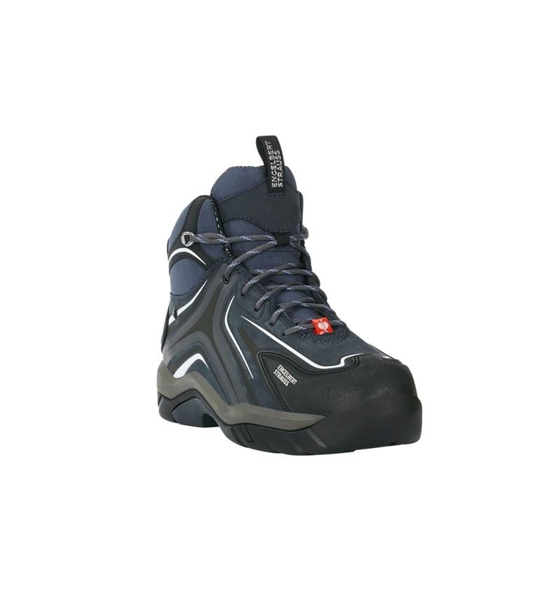 S3: e.s. S3 Chaussures hautes de sécurité Cursa + saphir/ciment 3
